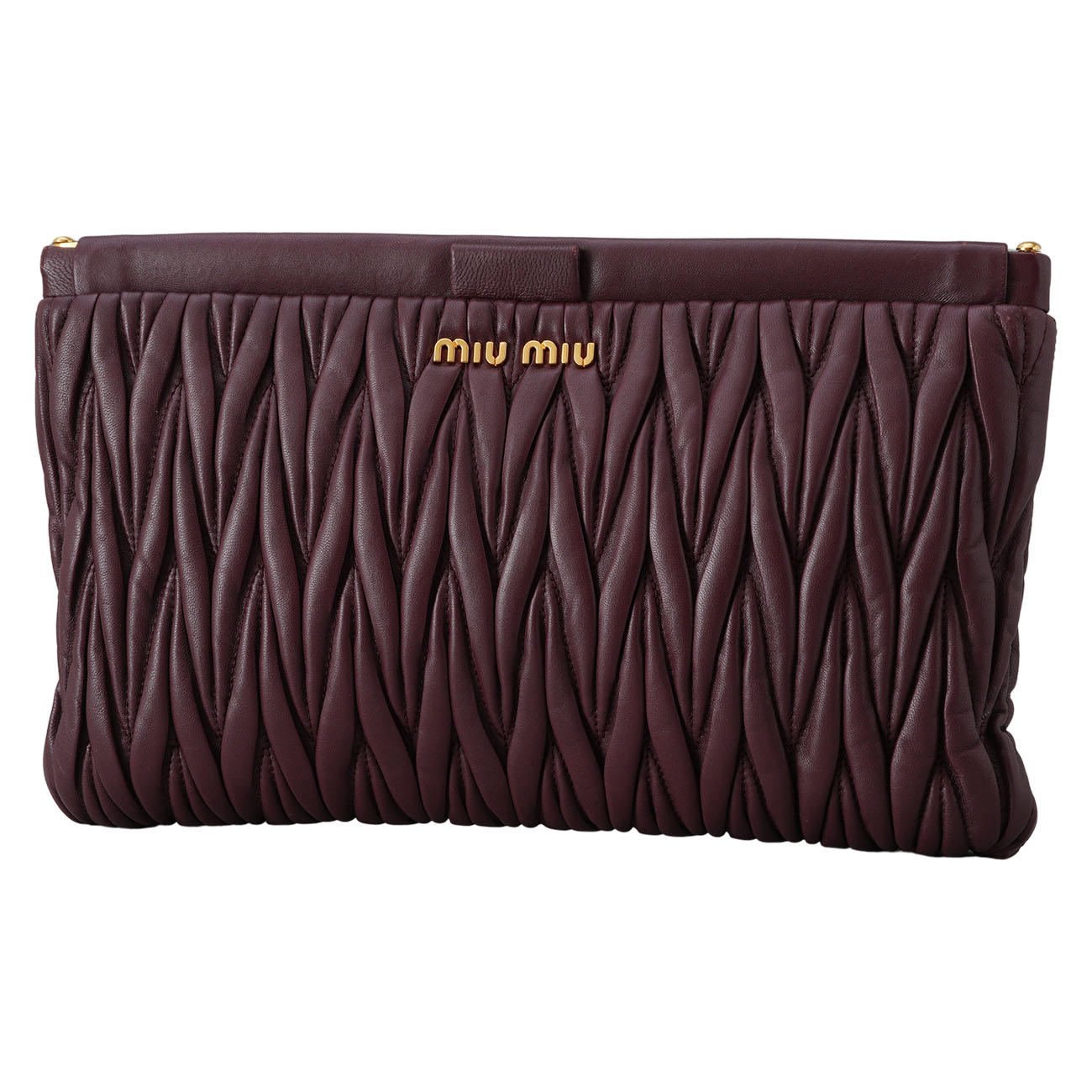 MIU MIU(USED)미우미우 마테라쎼 클러치